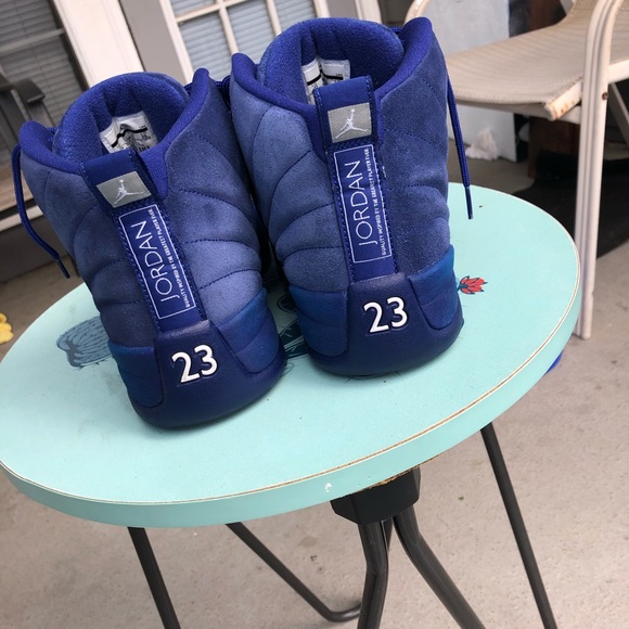 Royal Blue Jordan 12’s - Picture 5 of 5